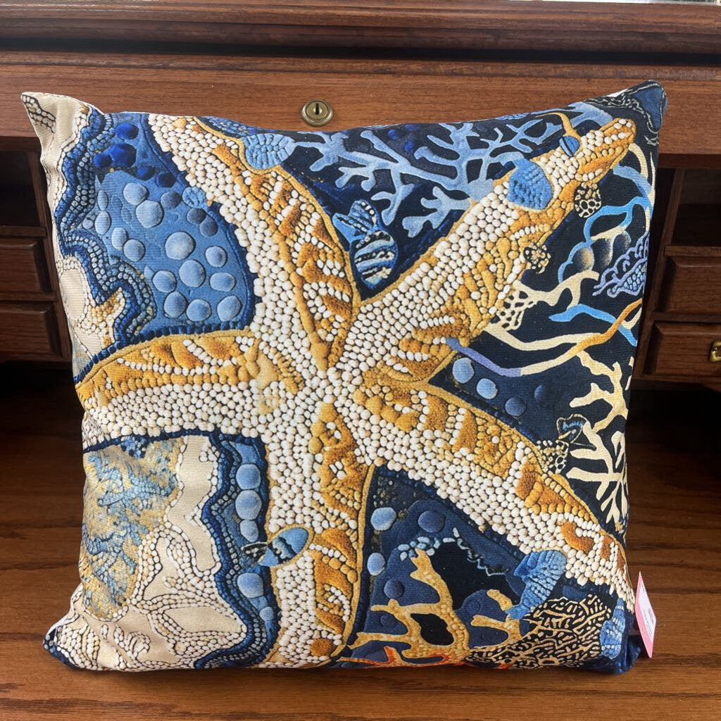 COASTAL PILLOW-Thriftique Marketplace