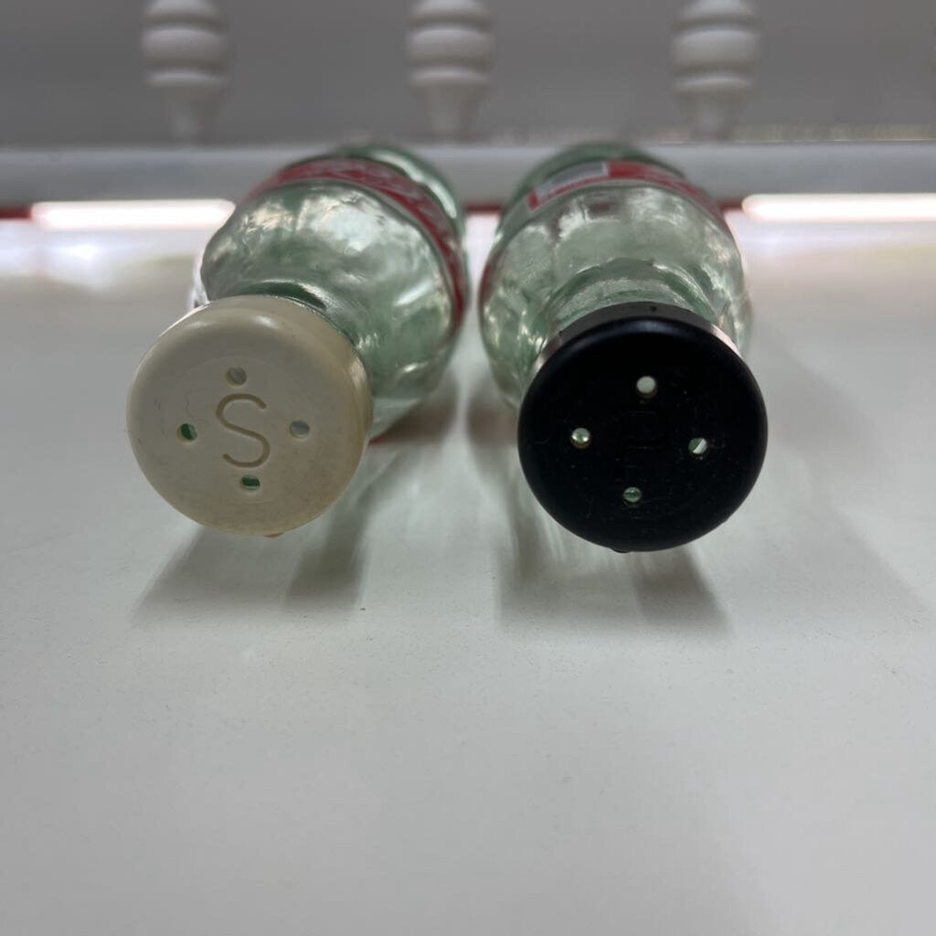 COKE SALT & PEPPER BOTTLE SHAKERS-Thriftique Marketplace