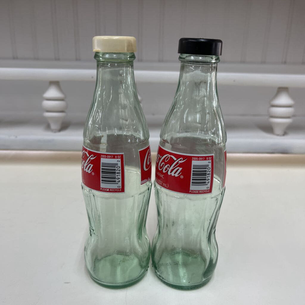 COKE SALT & PEPPER BOTTLE SHAKERS-Thriftique Marketplace