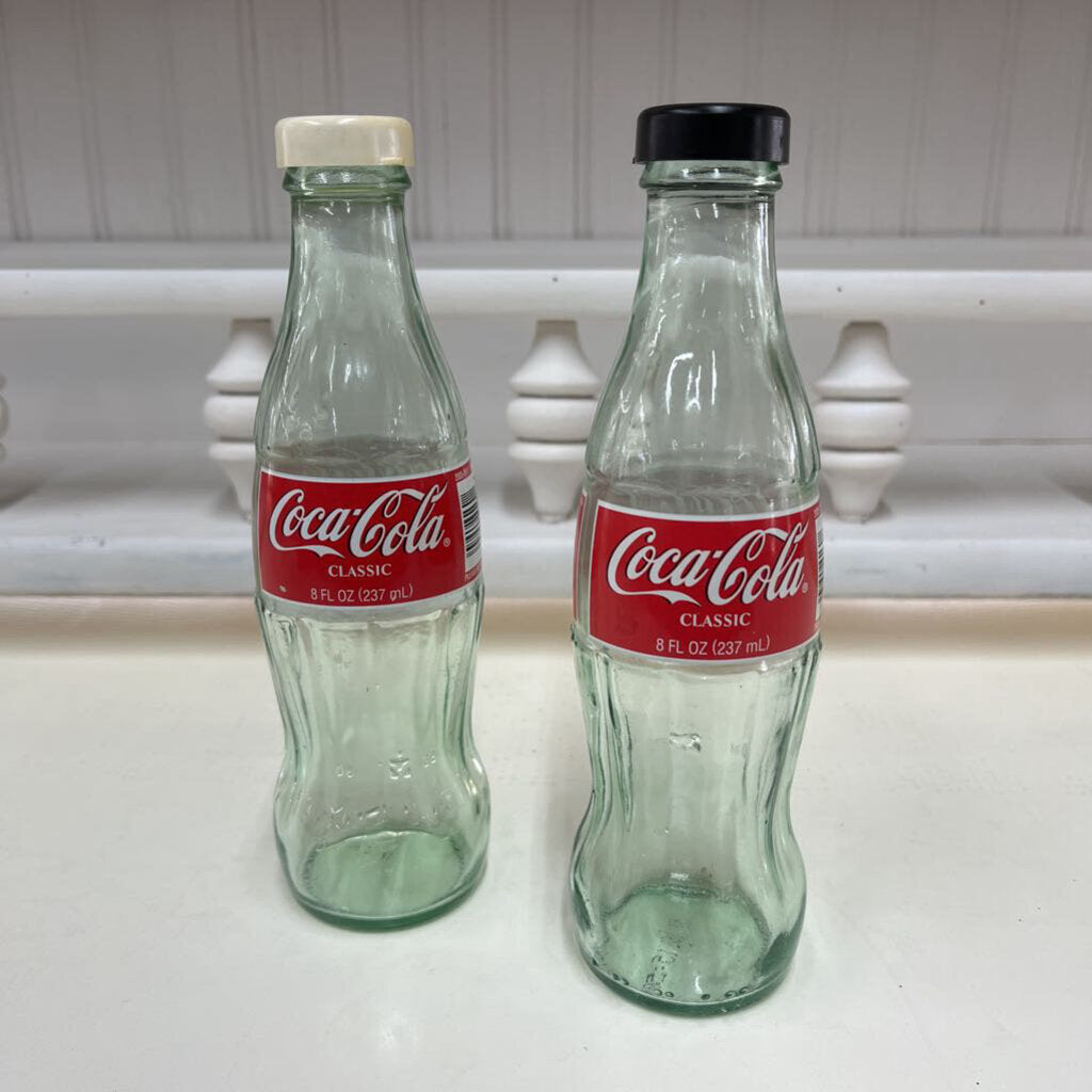 COKE SALT & PEPPER BOTTLE SHAKERS-Thriftique Marketplace