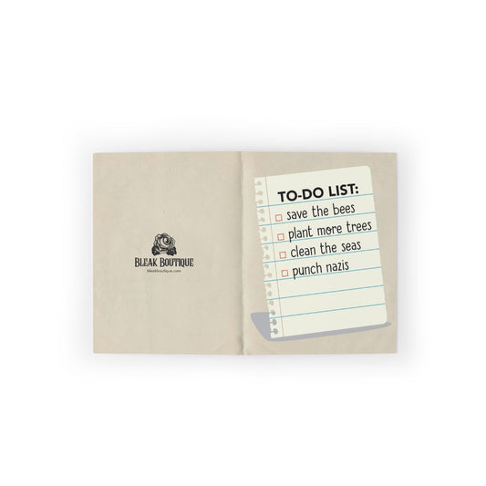 TO-DO LIST GREETING CARD