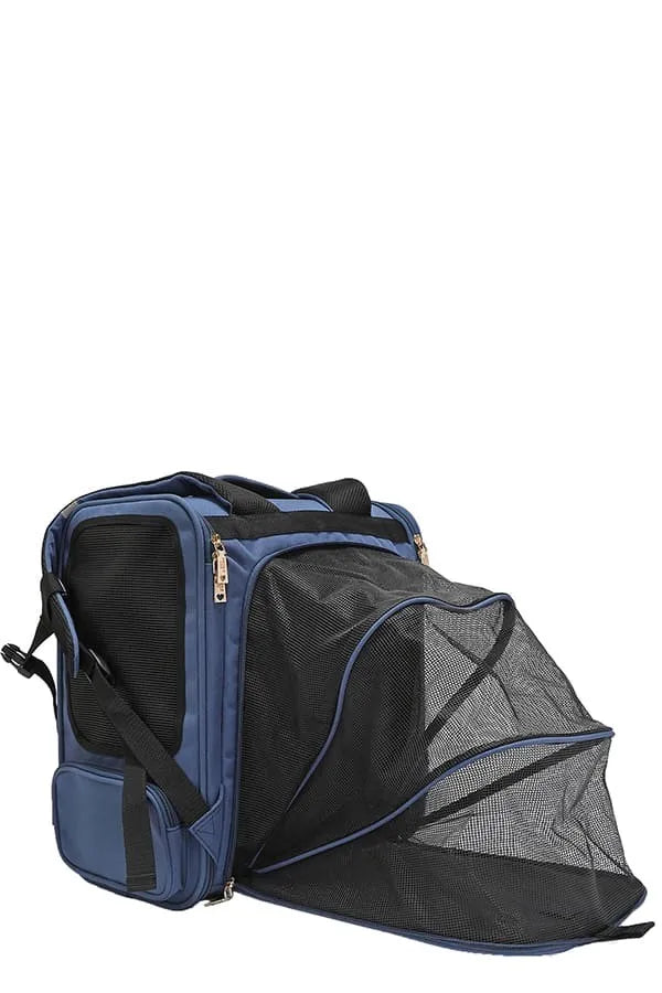 NICOLE LEE USA EXPANDABLE PET CARRIER BACKPACK