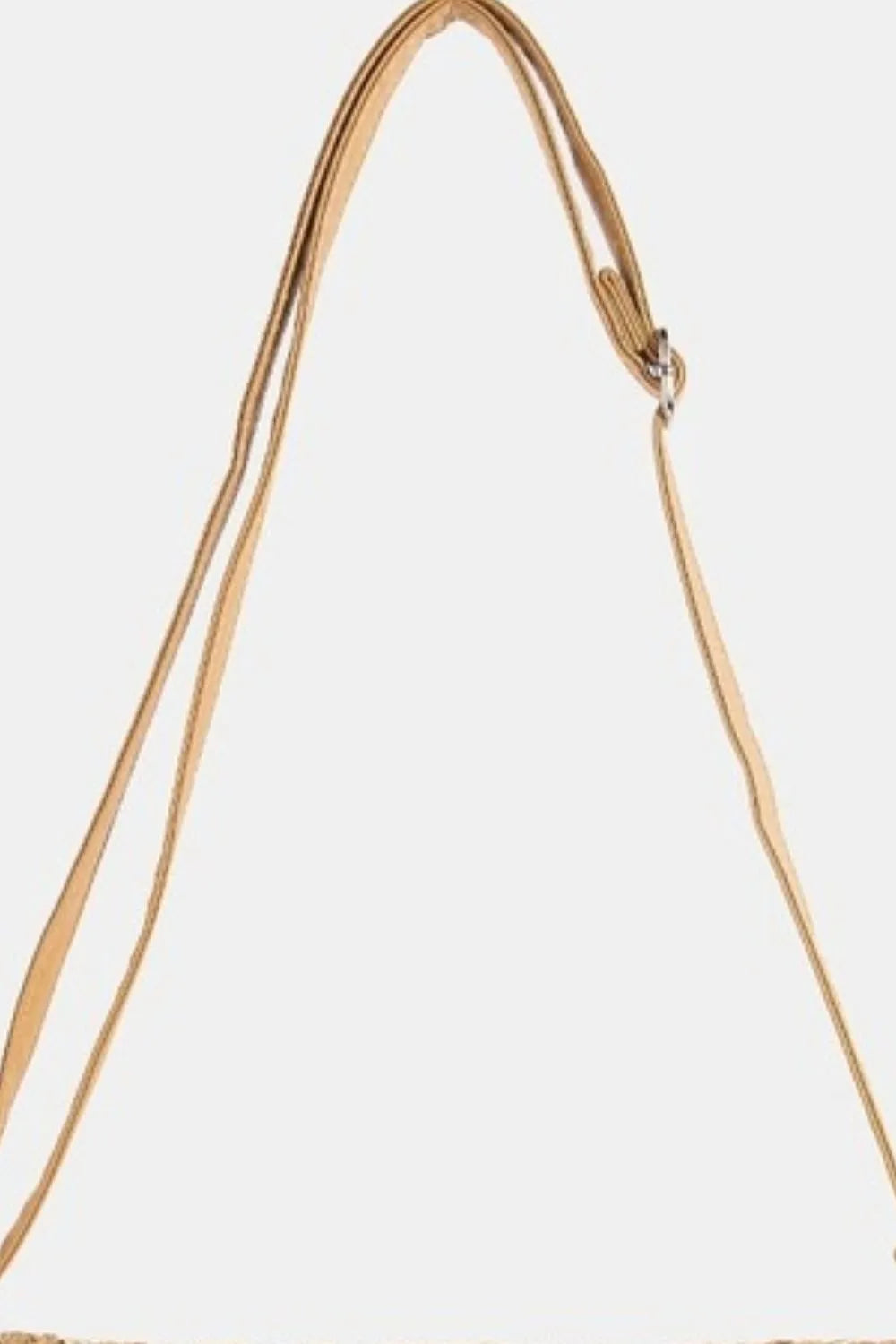 FAME TWO TONE WOVEN PAPER ENVELOPE CLUTCH BAG