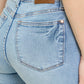 JUDY BLUE FULL SIZE MR TUMMY CONTROL VINTAGE WASH SKINNY JEANS PLUS SIZE