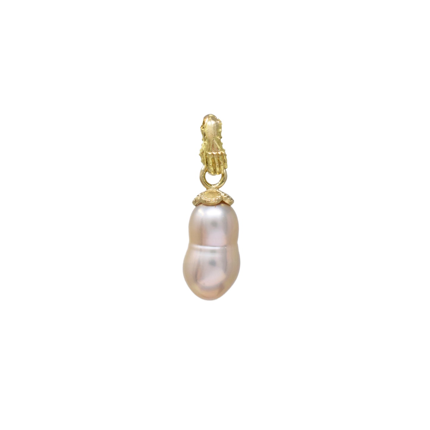 TREASURY PENDANT WITH PINK SOUTH SEA TWIN PEARL