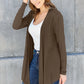 BASIC BAE FULL SIZE OPEN FRONT LONG SLEEVE CARDIGAN