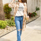 SIMPLY LOVE FULL SIZE IF I'M TOO MUCH THEN GO FIND LESS ROUND NECK T-SHIRT