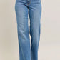 JUDY BLUE FULL SIZE HIGH WAIST STRAIGHT JEANS PLUS SIZE