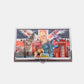 NICOLE LEE USA PRINTED BUSINESS CARD CASE