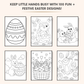 100 Easter Coloring Pages for Kids – Instant Download PDF