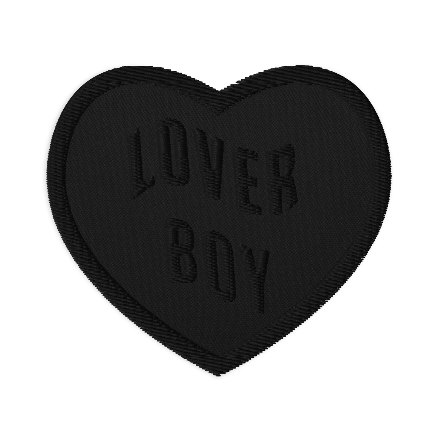 'LOVERBOY' EMBROIDERED PATCH