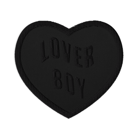 'LOVERBOY' EMBROIDERED PATCH
