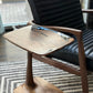 C-SHAPED LUXURY RESIN END / SIDE TABLE - UNIQUE GIFT IDEA