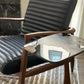 C-SHAPED LUXURY RESIN END / SIDE TABLE - UNIQUE GIFT IDEA