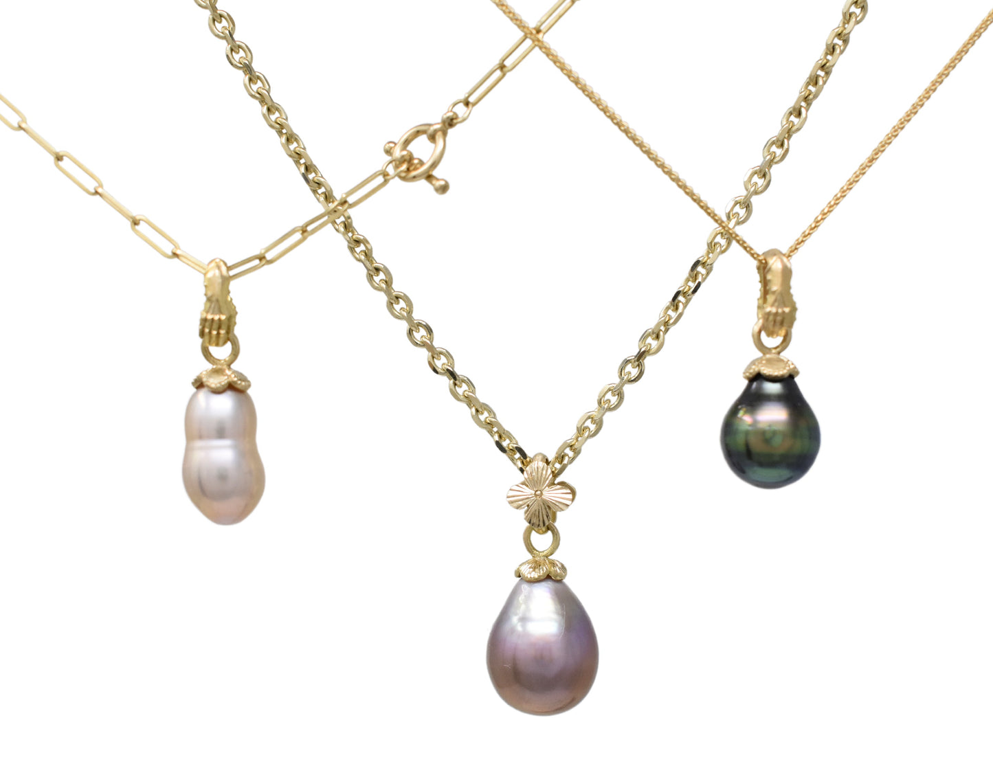 TREASURY PENDANT WITH TAHITIAN PEARL