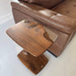 C-SHAPED LUXURY RESIN END / SIDE TABLE - UNIQUE GIFT IDEA