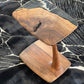 C-SHAPED LUXURY RESIN END / SIDE TABLE - UNIQUE GIFT IDEA
