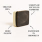 Cedar & Bay Leaf Coffee Soap – Exfoliating, Hydrating, Zero-Waste