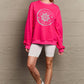SIMPLY LOVE FULL SIZE SNOW DAY SUPPORTER ROUND NECK SWEATSHIRT
