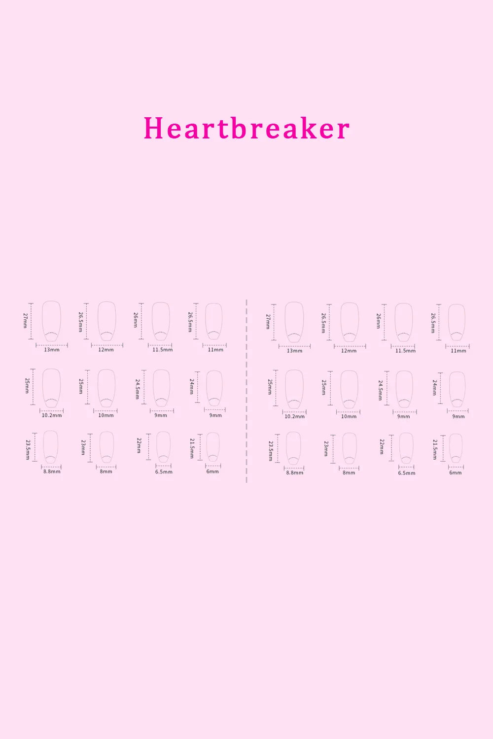 SO PINK BEAUTY PRESS ON NAILS 2 PACKS