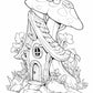 200 Cozy Pocket Room Coloring Pages – Printable PDF or Use Digitally