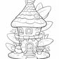 140 Enchanting Fairy Houses Coloring Pages – Printable PDF or Digital Use