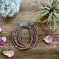 Fashion Pearl Bracelet With a bit of Orange