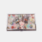 NICOLE LEE USA PRINTED BUSINESS CARD CASE