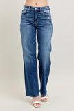 JUDY BLUE FULL SIZE HIGH WAIST 90'S STRAIGHT LEG JEANS PLUS SIZE