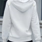 IVY LANE CONTRAST STITCHING DRAWSTRING RAGLAN SLEEVE HOODIE