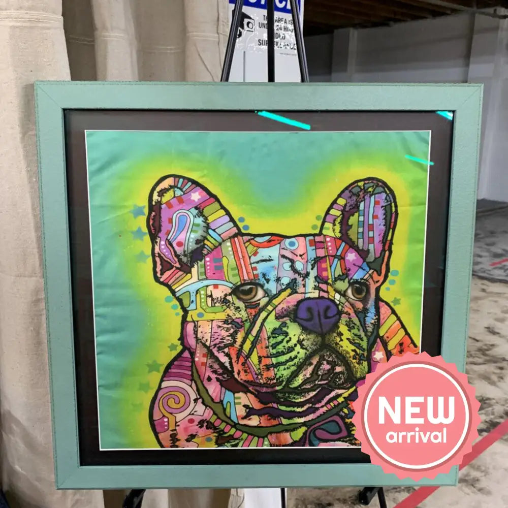 French Bulldog Iii Art By Dean Russo 22 1/4 X 21 3/4 / Used Pictures