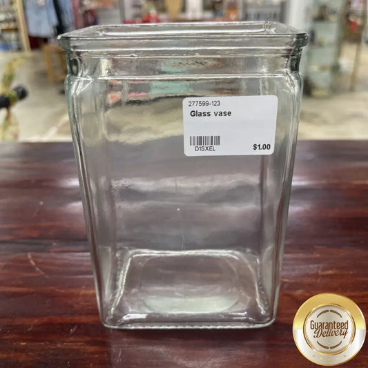 GLASS VASE-Thriftique Marketplace