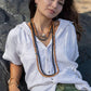 THIN GOLD FILLED TAHITIAN PEARL HOOP EARRINGS - HOKULOA