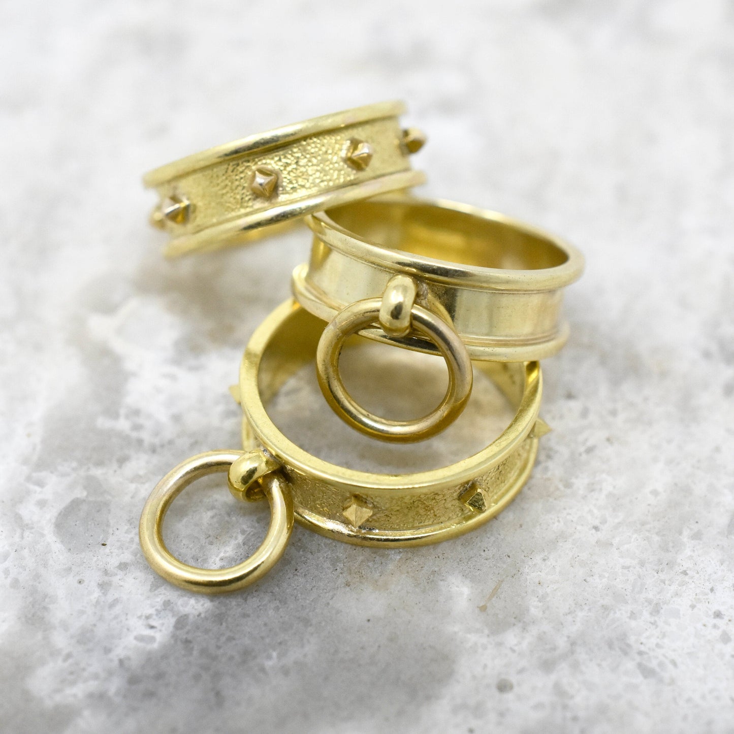 TETHER RING 14K YELLOW GOLD