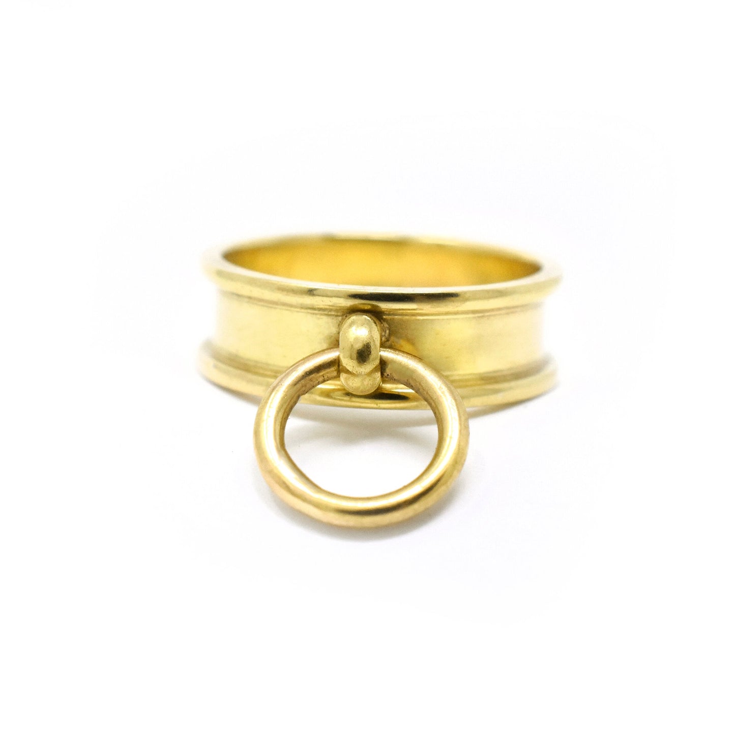 TETHER RING 14K YELLOW GOLD