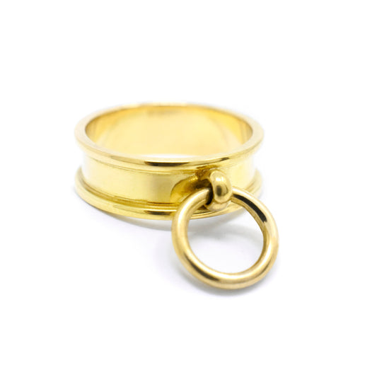 TETHER RING 14K YELLOW GOLD