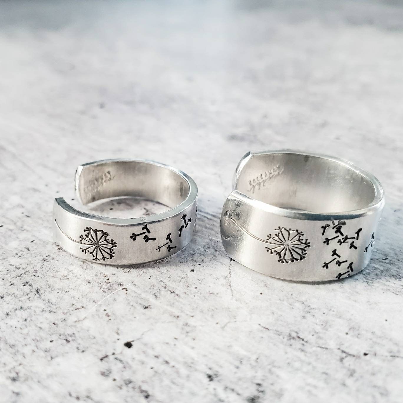 DANDELION OPEN BACK RING