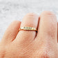 NOPE DAINTY GOLD OR SILVER RING