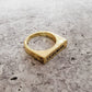 PRO CHOICE GOLD OR SILVER FLAT TOP RING