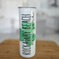 ST. PATRICK'S DAY SHAMROCK CUSTOM WATER BOTTLE