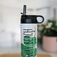 ST. PATRICK'S DAY SHAMROCK CUSTOM WATER BOTTLE