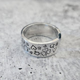 MIDDLE FINGER SHAMROCK ST. PATRICK'S DAY RING