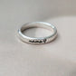 MAMA SILVER STACKING RING