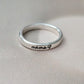 MAMA SILVER STACKING RING