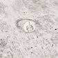 MIDDLE FINGER SKELETON DAINTY HALLOWEEN RING