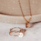 DAINTY CHAI HOOP EARRINGS