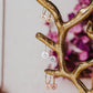 MIDDLE FINGER DAINTY HOOP EARRINGS