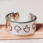 MIDDLE FINGER WIDE BAND RING