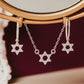 STAR OF DAVID CLASSIC CRYSTAL NECKLACE