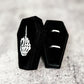 TRUE LOVE NEVER DIES BLACK VELVET COFFIN RING BOX